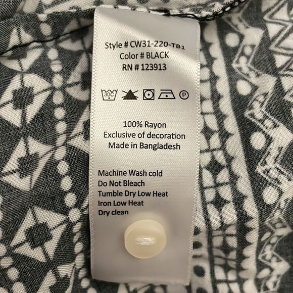 JACHS Girlfriend Sleeveless Button Down Top Size Small - Picture 10 of 10